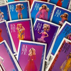 ✨Vintage Lot Of Barbie Trading Cards From 1990 - 50 Random Cards - No Duplicates